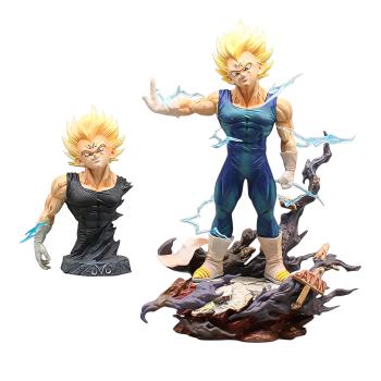 ACTION FIGURE - DRAGON BALL MAJIN VEGETA SSJ BASE & TRONCO