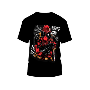 CAMISA ADULTO DEADPOOL 1 UZI