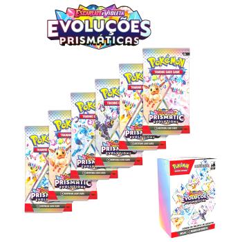 CARDS POKEMON OFICIAL EVO. PRISMÁTICAS