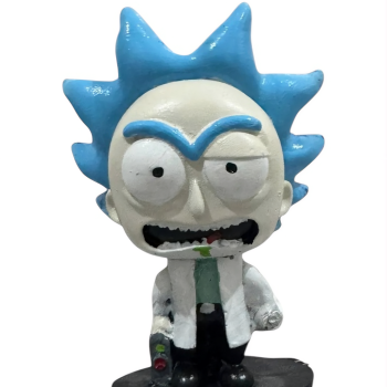 ESTATUETA RESINA RICK E MORTY RICK CHIBI