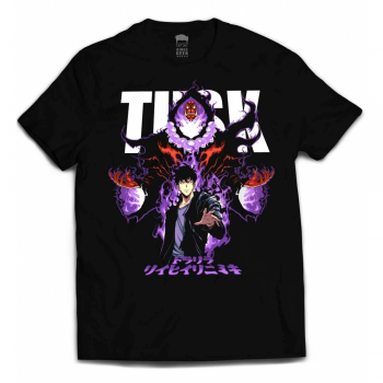 CAMISA ADULTO TUSK - SOLO LEVELING KNG
