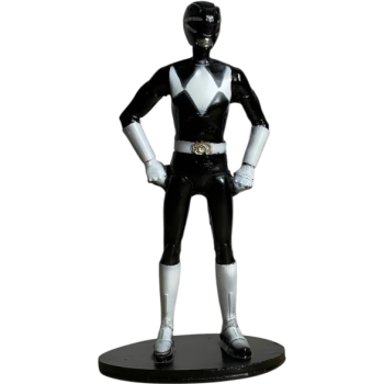 ESTATUETA RESINA POWER RANGER PRETO