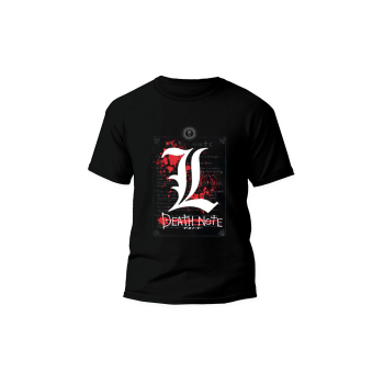 CAMISA ADULTO DEATH NOTE - L SOLO