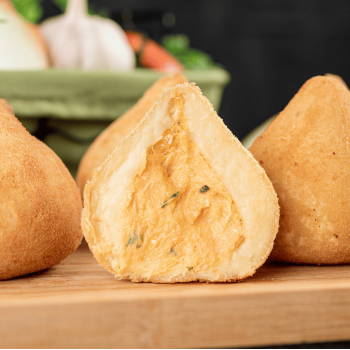 Coxinha de Frango 60g - Pronto p/ Consumo (aprox. 1kg)