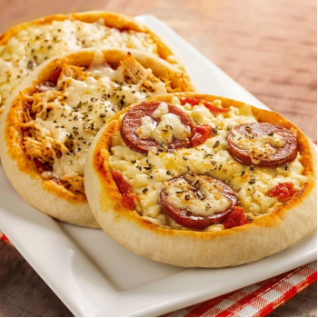Pizza Média Sortida 15cm - Para Assar (5 un)