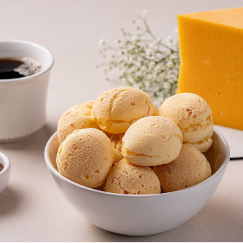Pão de Queijo Bola Massa balde 25g - Para Assar (1kg)