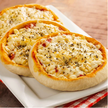 Pizza Média Queijo 15cm - Para Assar (5 un)