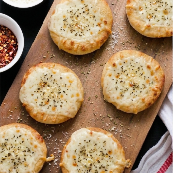 Pizza Kids Queijo 10cm - Para Assar (5 un)