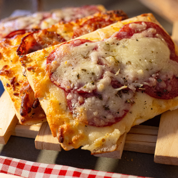 Focaccia de Calabresa 180g - Para Assar (1 un)