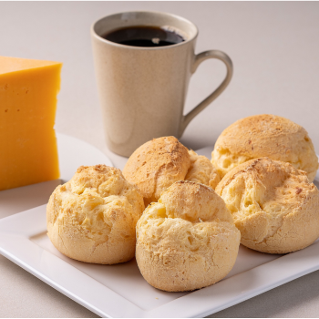 Pão de Queijo Bola Massa balde 50g - Para Assar (1kg)