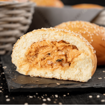 Pão de Batata ASSADO de Frango - Pronto p/ Consumo (4 un)