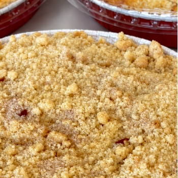 Torta Doce de Maçã Caramelizada 750g - Pronto p/ Consumo (1 un)