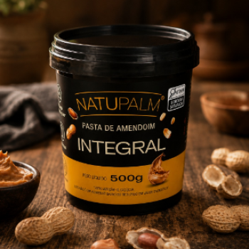 Pasta de Amendoim Integral - Pronto p/ Consumo (500g)
