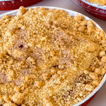 Torta Doce de Paçoca 750g - Pronto p/ Consumo (1 un)