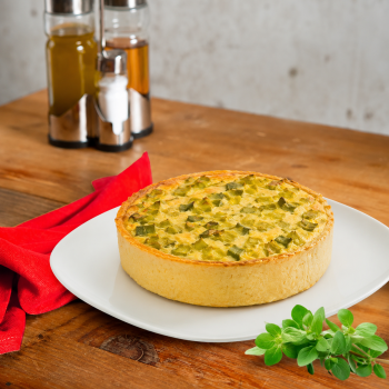 Quiche Alho Poró - Para Assar (5 un)