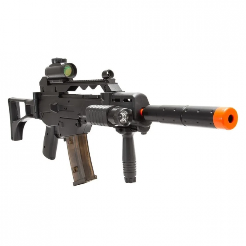 AIRSOFT RIFLE CYMA G36 (CM021) ELET. 6MM - MAGAZINE MILITAR OMEGA