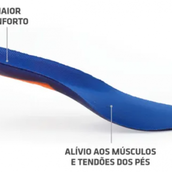 Palmilha de Gel Confort - Azul