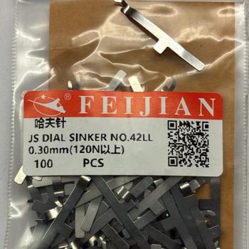 TRANSFERDIAL SINKER N0. 42 LL 0.30MM