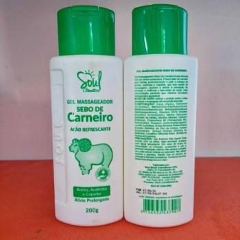 GEL MASSAGEADOR SEBO DE CARNEIRO 200G