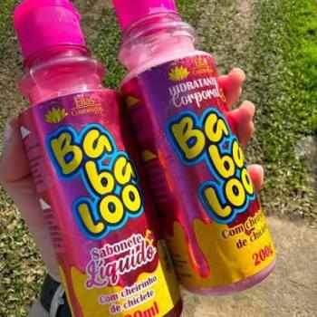 SABONETE LIQ BABALOO MORANGO 200ML ELLAS