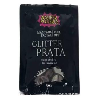 MASCARA FACIAL GLITTER PRATA 8G MFSP39