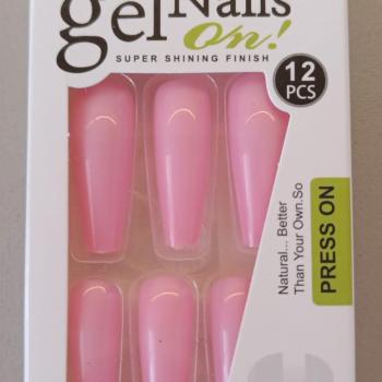 UNHA POSTIÇA GEL NAILS YAZOO C/12PÇS