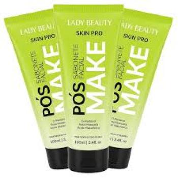 SABONETE FACIAL POS MAKE LADY BEAUTY 100ML