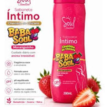 SABONETE INTIMO BABASOUL MORANGUINHO 200ML