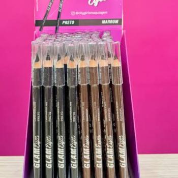 LAPIS DE OLHOS CITY GLAM EYES PRETO CG486