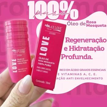 OLEO DE ROSA MOSQUETA 100% 10ML MAXLOVE