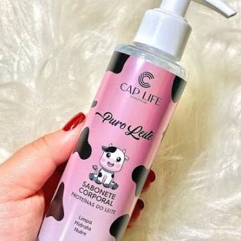 SABONETE PURO LEITE CAP LIFE 150ML