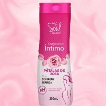 SABONETE INTIMO PETALAS DE ROSA SOUL 200ML