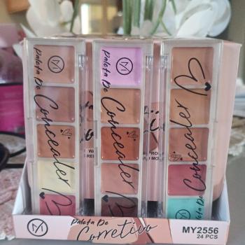 PALETA DE CORRETIVO 5CORES MY2556