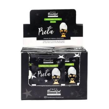 MASCARA FACIAL PRETA 10ML FACE BEAUTIFUL FB117U