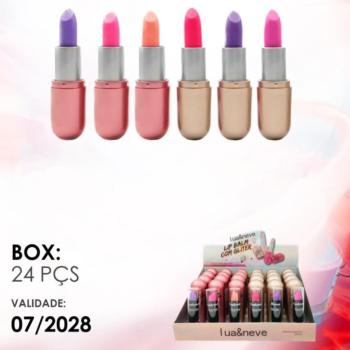 LIP BALM LUA E NEVE C/ GLITTER LN02319