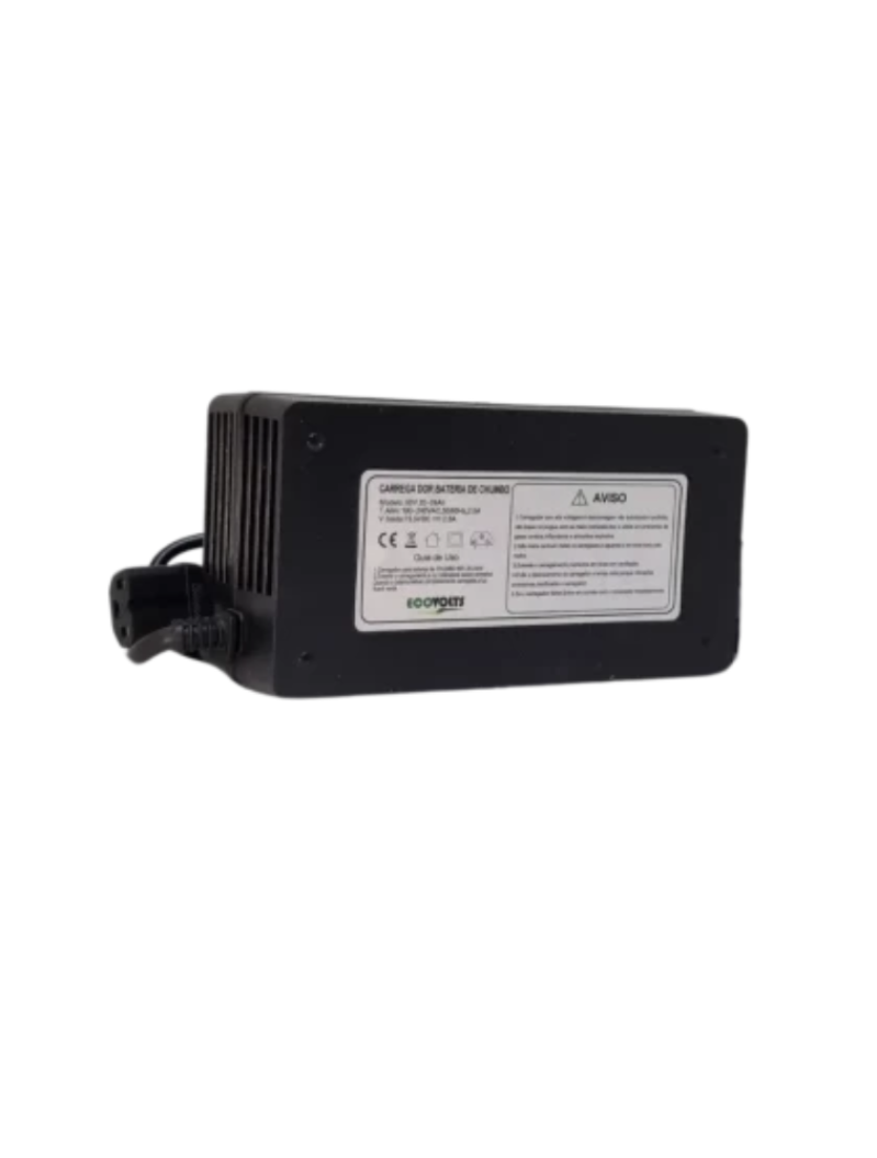 CARREGADOR TRIPOLAR BATERIA CHUMBO-ÁCIDO 60V 20-24AH NICOLL