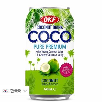 SUCO DE COCO COM JELLY 340ML