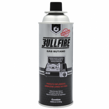 GÁS PARA MAÇARICO BULLFIRE LATA 230 GRAMAS