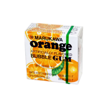 CHICLETE MARUKAWA LARANJA 5,4G