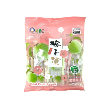 ABC REAL FRUIT POUCH GELATINA JELLY SD AMEIXA 270G