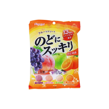 KASUGAI BALA DE MENTA E FRUTAS SORTIDAS 112G