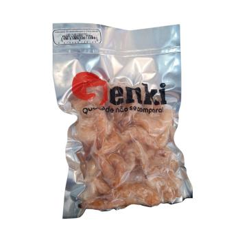 CAMARÃO ROSA DESCASCADO EVISCERADO COM CAUDA 61/80 PEÇAS/KG 500G