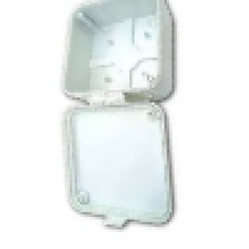 CAIXA PLAST SOBREPOR P/CAMERAS CFTV IP54
