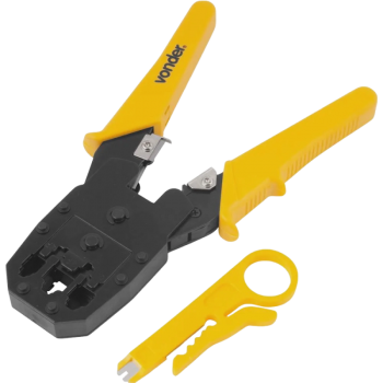 ALICATE CRIMPAR Rj11/rj12/rj45 Acv245 VONDER