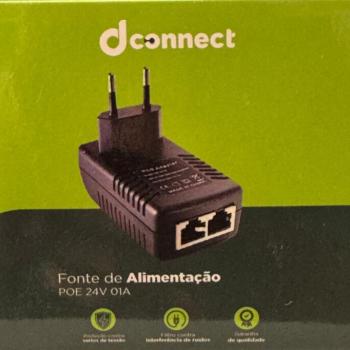 FONTE ELETRONICA POE 24V 01A D-CONNECT