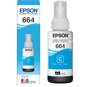 REFIL TINTA EPSON AZUL T664220AL
