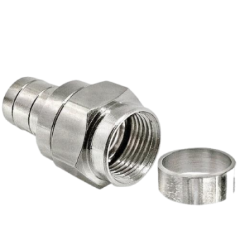 CONECTOR C/ILHOS P/RG 59 SHORT