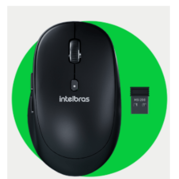 MOUSE MSI200 S/ FIO PRETO BL