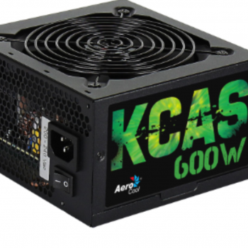 FONTE ATX S/CABO 600W AEROCOOL KCAS PT