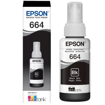REFIL TINTA EPSON PRETO T664120AL